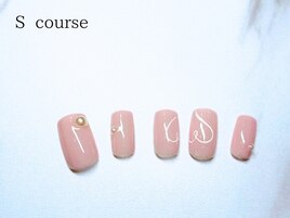 【ハンド】　定額ネイルSコース