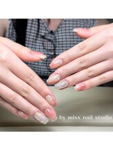 ミックスネイルスタジオ(Mixx nail studio)/自爪持ち込みデザイン
