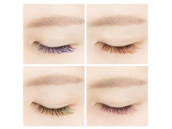 アイラッシュサロン ブラン マークイズ静岡店(Eyelash Salon Blanc)/【カラーエクステ】