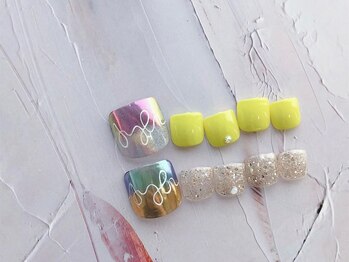 ネイルサロン ブリオン(Nail Salon Bullion)/ミラーグラデーションネイル