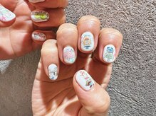 シー(Shhh...)/落書きキャラクターデザイン