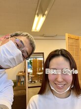 ビュースタイル 梅田 茶屋町店/スタッフと笑顔の写真
