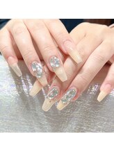 クイーンズビューティーサロン 新宿本店(Queen's beauty salon)/チップ長さ出し定額コース