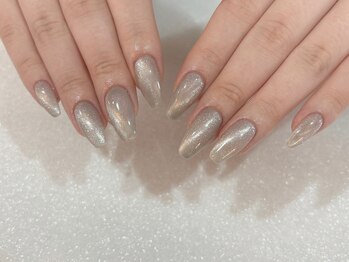 アルティノ ネイル ガーデン(altino nail garden)/マグネット/オフィス/ベージュ