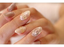 ネイル シャンブル(nail CHAMBRE)/涼しいニュアンスネイル¥8150