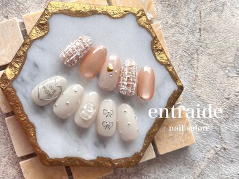 アントレッド(entraide)/韓国風ネイル