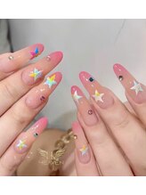 ヘブン ネイル 鶯谷(HEAVEN Nail)/Pink Star Design Nails