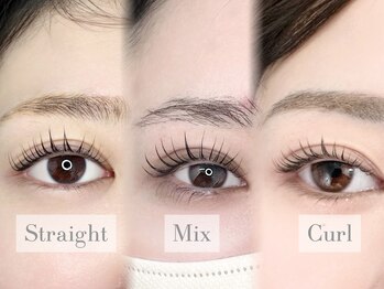 アマンズアイ(amans eye)/まつ毛パーマデザイン比較