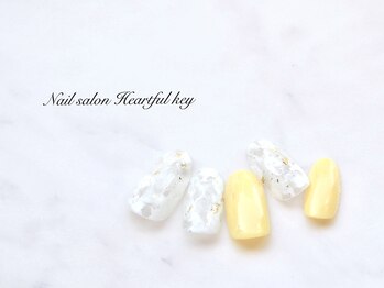 ネイルサロン ハートフルキー(Heartful key)/夏ネイル¥80008000
