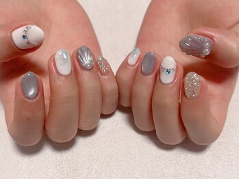 ひまりネイル(ひまりnail)/マーメイドネイル