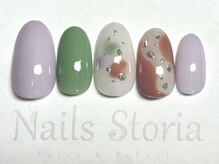 ネイルズ ストーリア(Nails Storia Salon&School)/7900円/定額シンプルセットA