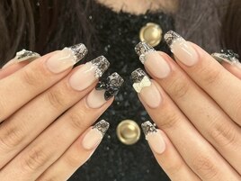 【Aoi】黒レースフレンチ