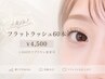 【再来】フラットラッシュ4500円 60本(+500円でブラウン変更可)