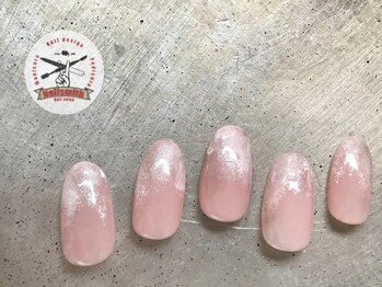 ネイルスミス(Nailsmith)/ピンクのスポンジグラデーション