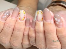 メールメール 和光市本店(MereMer)/押し花囲みネイル