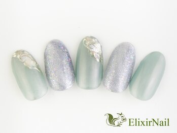 エリクサーネイル 神田(Elixir Nail)/シンプル &nbsp;/クーポン使用