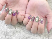 プライズアイリス アイラッシュ 池袋東口店(prize Iris eyelash)/秋カラーニュアンスデザイン♪