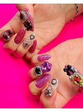 小町ビューティラボ(BeautyLabo)/夢可愛い×ヤミ可愛い系ネイル