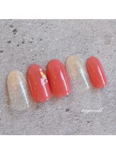 たゆ ネイル(たゆnail)/パラジェル新色春ネイル