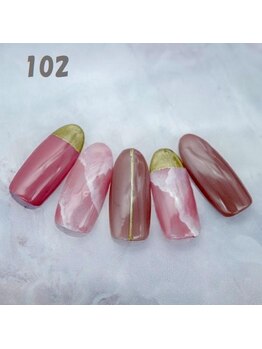 はあとねいる 町田店/ハンドネイル:No.102