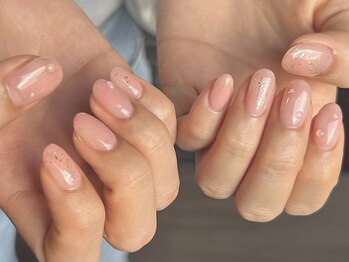 ひまりネイル(ひまりnail)/むらぬりニュアンス