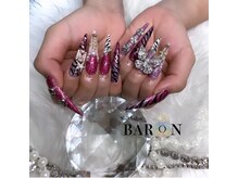 バロン 町田店(BARON)/ゼブラ柄ネイル