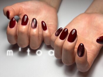 ムートア(m'toa)/ワインレッド/フィルイン