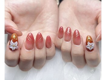 アミネイル 中野(Ami Nail)/ワンホンガーリーネイル