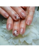 コーラル(CORAL)/オーダーバレンタインネイル