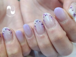 押し花ネイル