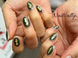 海外ネイル×個性派×秋冬ネイル