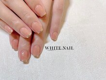 ホワイトネイル 武蔵小杉店(WHITE NAIL)/持ち込み/シンプル