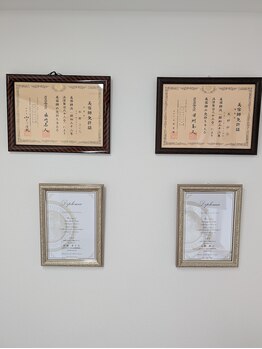 マユカ 福岡薬院店(Mayuka)/国家資格とアイブロウ免許☆