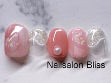 ネイルサロンブリス(nail salon Bliss)/定額シンプルアートコース￥5500
