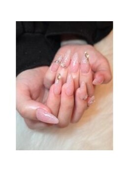 サムズネイル(SAM'S NAIL)の写真/短爪さん・折れ爪さんもOK♪スカルプで春に映える指先に☆リピーター多数◎
