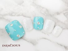 インフェイシャス 大丸福岡天神店/ターコイズ×ホワイトラメ 