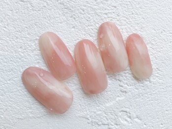 リーチェ ビューティアンドネイルサロン 大名店(Beauty&Nail Salon)/simple art ¥8800