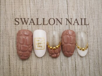 スワロンネイル(SWALLON NAIL)/3.4月定額デザイン