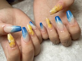 ひまわりネイル