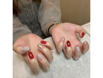 マルヤマサロン(MARUYAMA SALON)/ワンカラ―ワンポイントデザイン