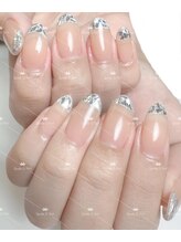 スペードキューネイル 新宿店(Spade Q Nail)/ガラスフレンチ