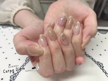 カルプディエム(Carpe Diem)/やり放題　きれい系ミラーネイル