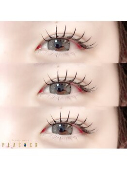 ピーコック(peacock)/フラットラッシュ