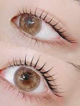 オーマ アイラッシュ 千葉店(OMA eyelash)の写真/《大人気束感パーマ》長さ×束感をだすなら当店のラッシュリフトをぜひ!!美容液＆コーティングも取り揃え◎