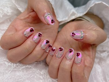 フェルタム バイ アリスボーテ 渋谷(Feltam by Arys beaute)の写真/ショ-トネイルでしっかり理想的なキラキラうるうるを楽しんでいただけるようにデザイン豊富にご用意![韓国]