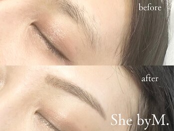 シーバイエム 蒲田(She byM)/眉毛アイブロウWAX