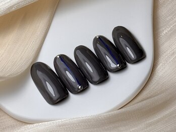 スパイス ネイルズ アンド スパ 玉川高島屋SC店(SPICE NAILS&SPA)/simpleアート¥8800