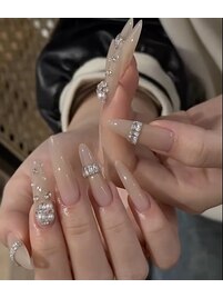 韓国ロングネイル+長さ出し