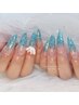 【ご新規様オフ無料】長さ出し10本+ワンカラー/グラデ