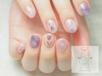 オトナネイル(otona nail)/チューリップネイル 春ネイル